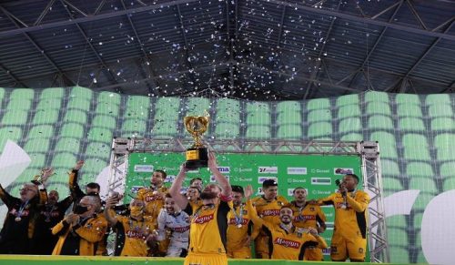 Com emoção até o fim, Magnus vence Joinville e é campeão inédito da Taça Brasil de Futsal em Dourados