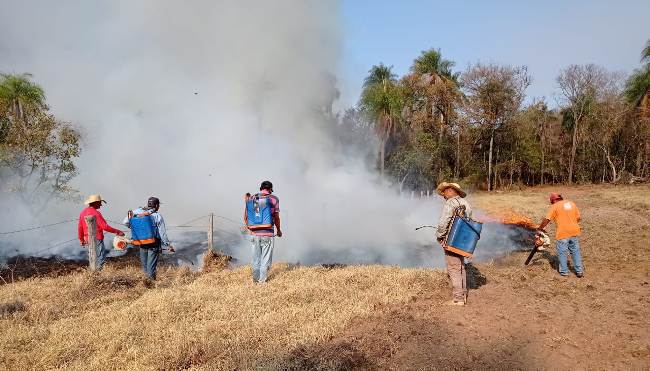 Após 2 dias, incêndio em Caracol é controlado  