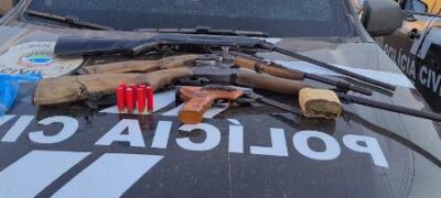 Policia Civil realiza operação de combate ao roubo de gado em Antônio João