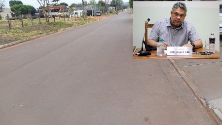 Marquinhos Lino pede faixa elevada na Rua Rosalino Lino