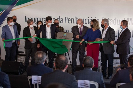 Coronel David reforça compromisso com policiais penais após inauguração de presídio