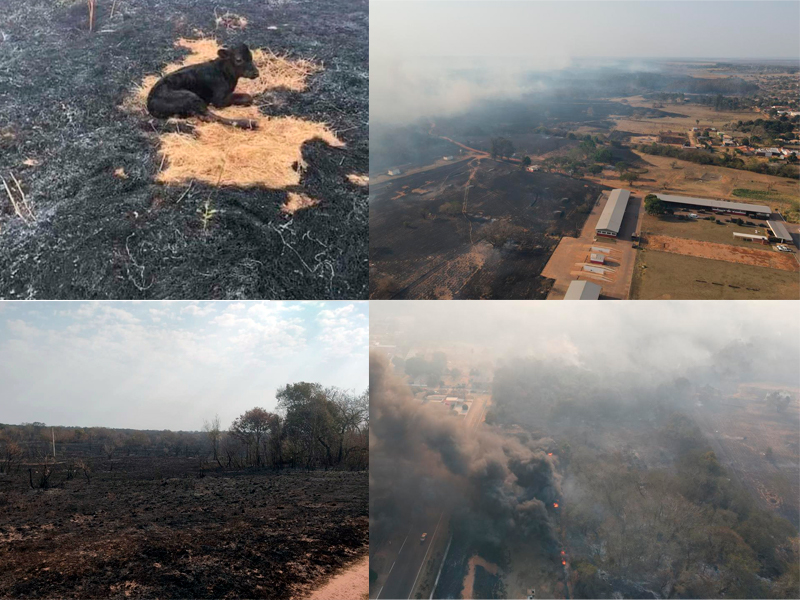 Preocupado com os incêndios que atingem Bela Vista e região, MPMS recomenda conclusão de instalação da unidade do Corpo de Bombeiros no município