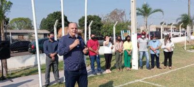 Prefeito Neco Pagliosa participa de evento da Independência em Caracol