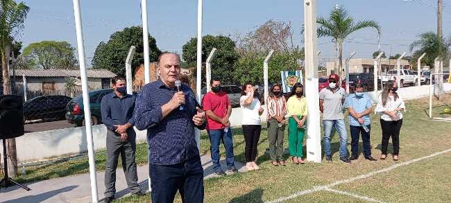 Prefeito Neco Pagliosa participa de evento da Independência em Caracol