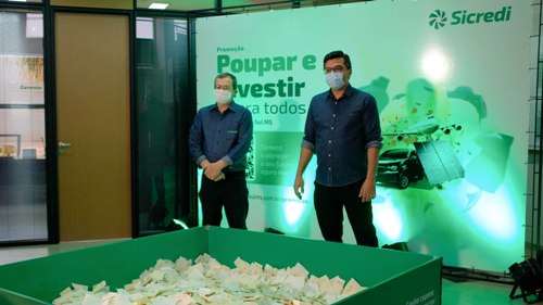 Sicredi Centro-Sul MS realiza terceiro sorteio da promoção “Poupar e Investir é para Todos”