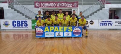 MS é representado pela Apaefs de Dourados na Taça Brasil de Futsal Sub-17