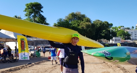 Aos 19 anos, canoísta de MS disputa Mundial na Romênia a partir de amanhã