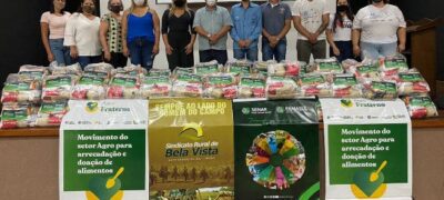 Bela Vista: Prefeitura entrega 100 cestas básicas através do CRAS