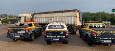 Polícia Militar de Jardim, em ação conjunta com a Polícia Rodoviária Estadual, apreendem quase 5 toneladas de maconha