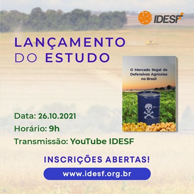 Estudo sobre o mercado ilegal de agroquímicos mostra que as apreensões vem crescendo no Brasil