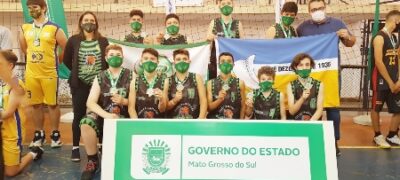 Em preparação para os JEB’s, equipe de Dourados participa de campeonato de basquete no Paraná