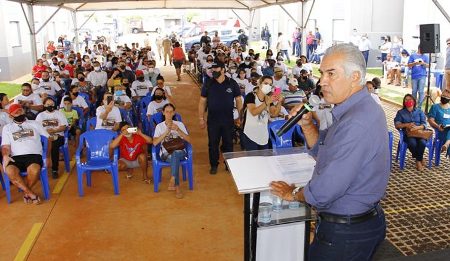 Governador lançou obras no interior e oficializou plano para se tornar estado carbono neutro até 2030