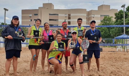 Equipe Paz fatura categoria principal do Team Cup de Beach Tennis