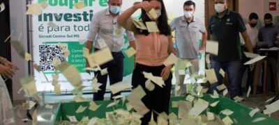 Sicredi Centro-Sul MS realiza último sorteio da promoção “Poupar e Investir é para Todos”