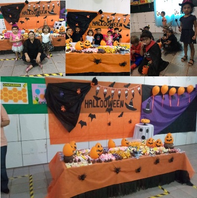 CEIM Zulmira Ossuna realizou Festa de Halloween