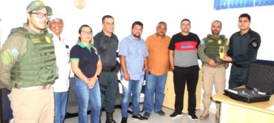 DETRAN entrega etilômetros para a Polícia Militar em Bela Vista