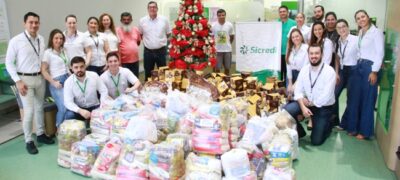 Sicredi Centro-Sul MS e Associação Corrente do Bem arrecadam mais de 6.400 cestas básicas em grande ação solidária