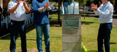 Sicredi Centro-Sul MS inaugura busto em homenagem ao Patrono do Cooperativismo Brasileiro em Dourados