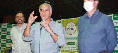 Governador anuncia intenção de sediar em MS competição nacional inédita da terceira idade