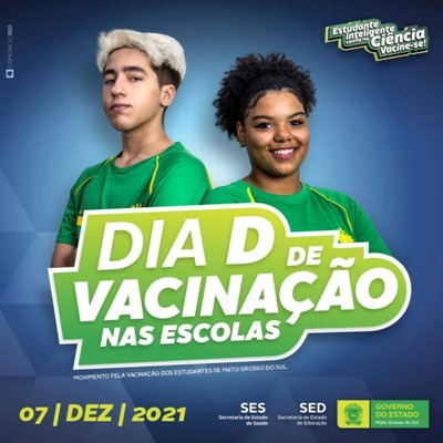 COVID: Bela Vista tem dia ‘D” de vacinação para adolescentes nas escolas estaduais