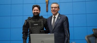 Presidente da ALEMS, Paulo Corrêa promulga criação da Polícia Penal em MS