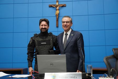 Presidente da ALEMS, Paulo Corrêa promulga criação da Polícia Penal em MS