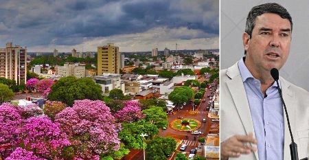 Eduardo Riedel: ‘No seus 86 anos, Dourados comemora R$ 1 bilhão em obras do Governo do Estado’