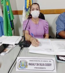 Vereadora Magaly Godoy sugere criação de Projeto Musical em Caracol   