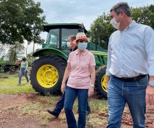 Secretário Eduardo Corrêa Riedel visita Ponta Porã, depois cumpre agenda com Ministra Teresa Cristina em Navirai