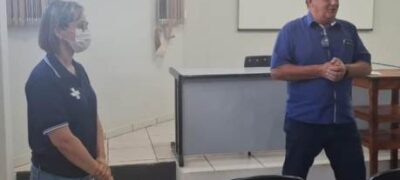 Prefeito Neco Pagliosa empossou nova secretária de saúde do município