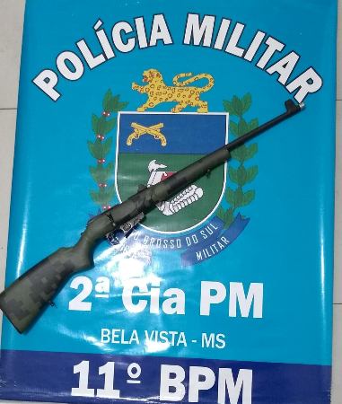 Polícia Militar prende autor de homicídio na forma tentada e apreende arma de fogo, em Bela Vista