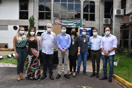 MS Pantanal doa 5 mil máscaras à secretaria de Saúde de Corumbá