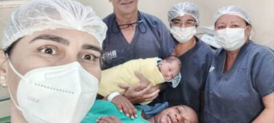 Primeiro bebê a nascer em 2022 em Bela Vista é um menino