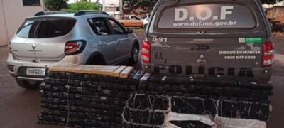 DOF apreende quase meia tonelada de maconha na MS-162 em Maracaju