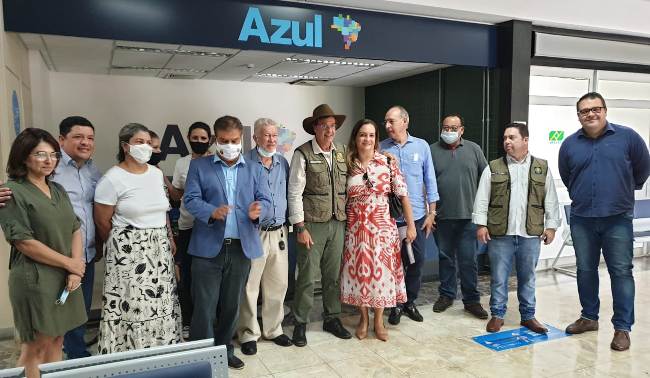 AZUL pousa pela primeira vez em Ponta Porã no dia 31