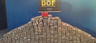 DOF apreende 220 quilos de maconha entre Amambai e Coronel Sapucaia