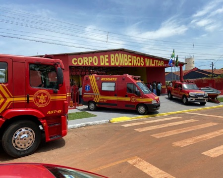 Prédio dos Bombeiros em Bela Vista recebe denominação