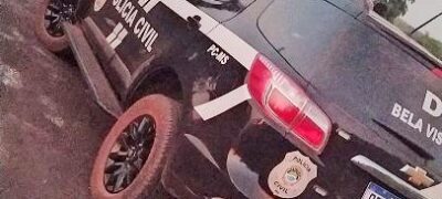 Polícia Civil de Bela Vista  esclarece roubo a idoso e indicia suspeito