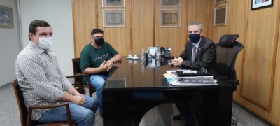 Em busca de recursos para Bela Vista, vereador Johnys Basso se reúne com presidente da Assembleia Legislativa do MS