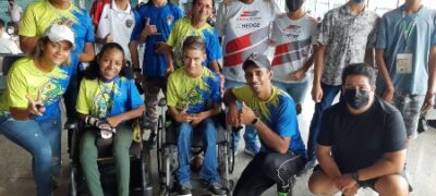 Atletas e técnicos de MS participaram do Camping Escolar Paralímpico, em São Paulo