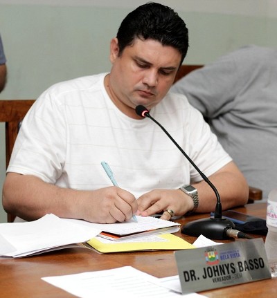 Presidente da câmara Johnys Basso cobra melhorias no Bairro Espírito Santo e na Primavera   