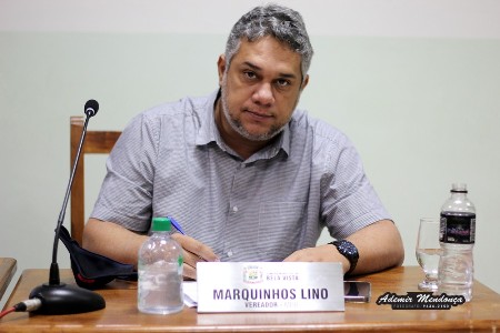 Marquinhos Lino pede ao deputado Vander Loubet R$1.500 um milhão e quinhentos em recursos para Bela Vista