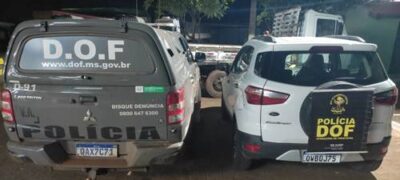 DOF recupera carro roubado no réveillon em São Paulo