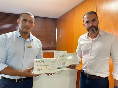 A pedido de Paulo Corrêa, Amambai recebe testes contra Covid-19