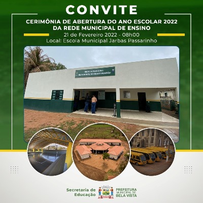 Bela Vista: Educação inicia ano escolar na próxima segunda  