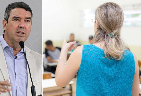 ‘Vamos continuar valorizando e qualificando nossos professores’, afirma Riedel