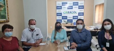 Prefeito Neco se reúne com SEBRAE para possível implantação do projeto Cidade Empreendedora e criação da Associação Comercial de Caracol