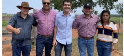 Ao lado de lideranças políticas, Deputado Jamilson Name participa de evento e destina emenda de 50 mil reais para o Clube do Laço Retiro Caracol