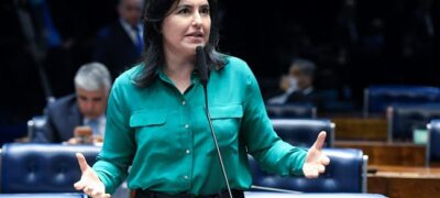 Simone Tebet alerta que 60% da violência doméstica começa na infância