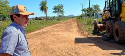 Bela Vista: Secretaria de obras realiza patrolamento das estradas do Assentamento Caracol 